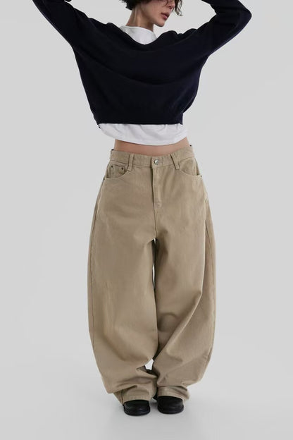 AUTUMN Work Curved Pants - 6 colors