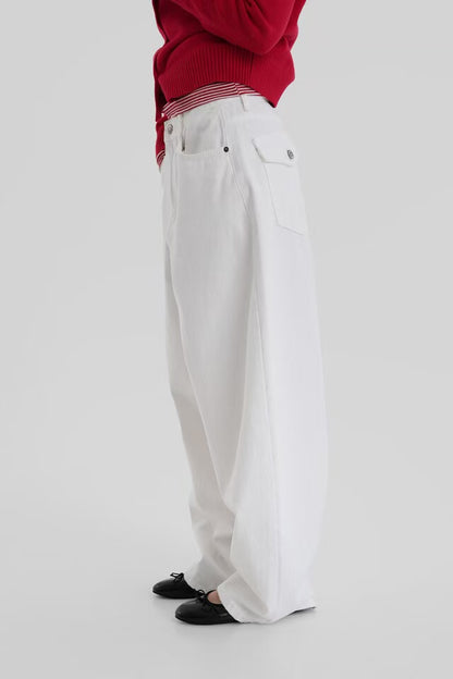 AUTUMN Work Curved Pants - 6 colors