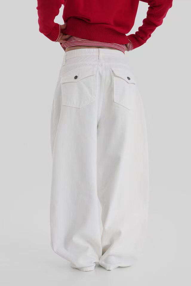 AUTUMN Work Curved Pants - 6 colors