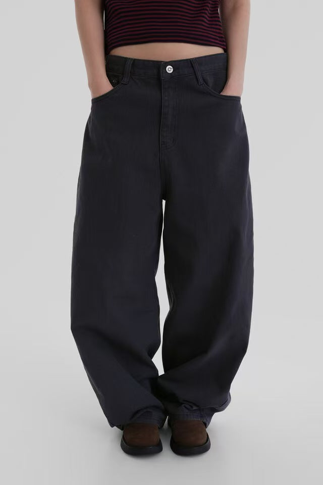 AUTUMN Work Curved Pants - 6 colors