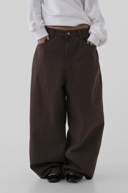 AUTUMN Work Curved Pants - 6 colors