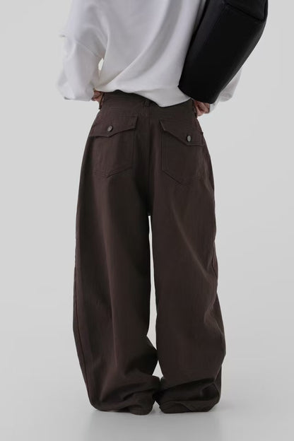AUTUMN Work Curved Pants - 6 colors