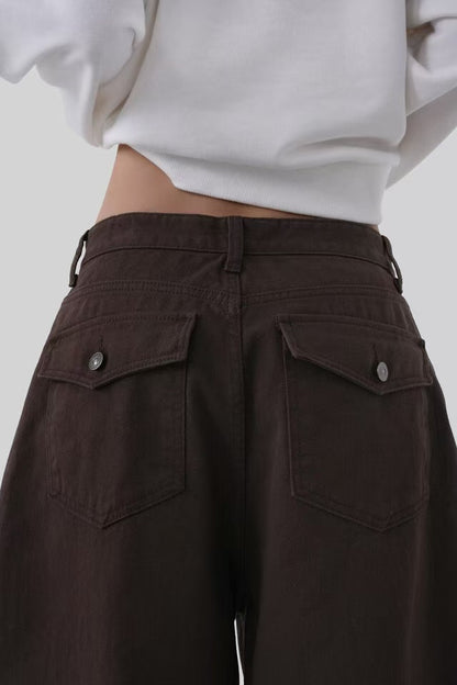 AUTUMN Work Curved Pants - 6 colors