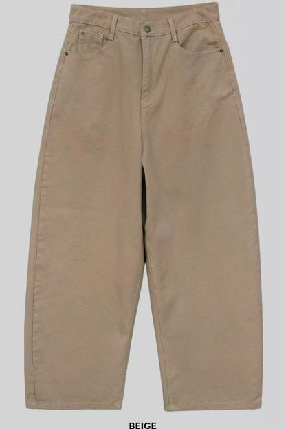 AUTUMN Work Curved Pants - 6 colors