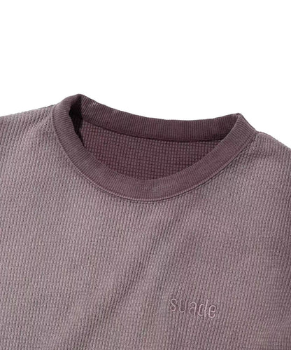 suade Washed Thermal Logo Tee - 2 colors