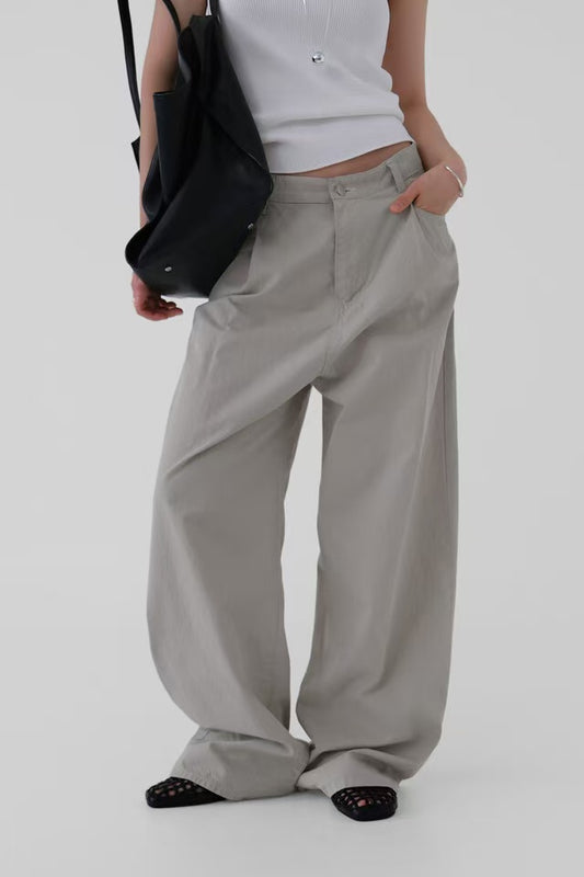AUTUMN Summer Washing Wide Pants - 4 colors