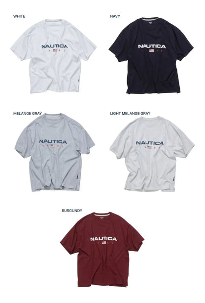 NAUTICA 83Flag Logo T-shirt - 5 colors