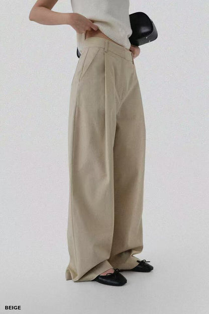AUTUMN Line Wide Pants - 4 colors