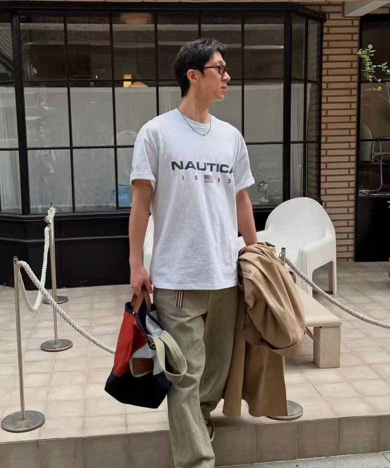 NAUTICA 83Flag Logo T-shirt - 5 colors