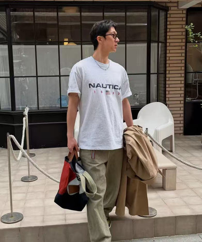 NAUTICA 83Flag Logo T-shirt - 5 colors