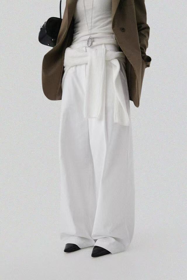 AUTUMN Line Wide Pants - 4 colors