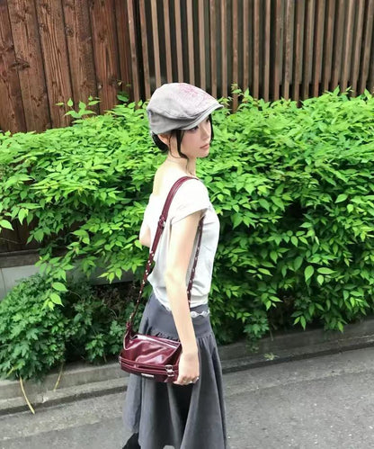asur Belted Mini Shoulder Bag - 3 colors