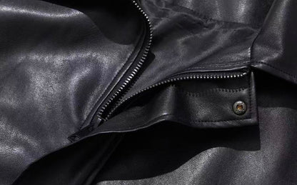 Lady Volume 465-1 Vegan Leather Overfit Jacket