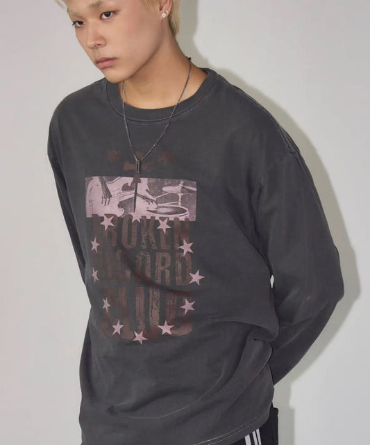 Travel Broken Record Club Pigment Long Sleeve - 3 colors