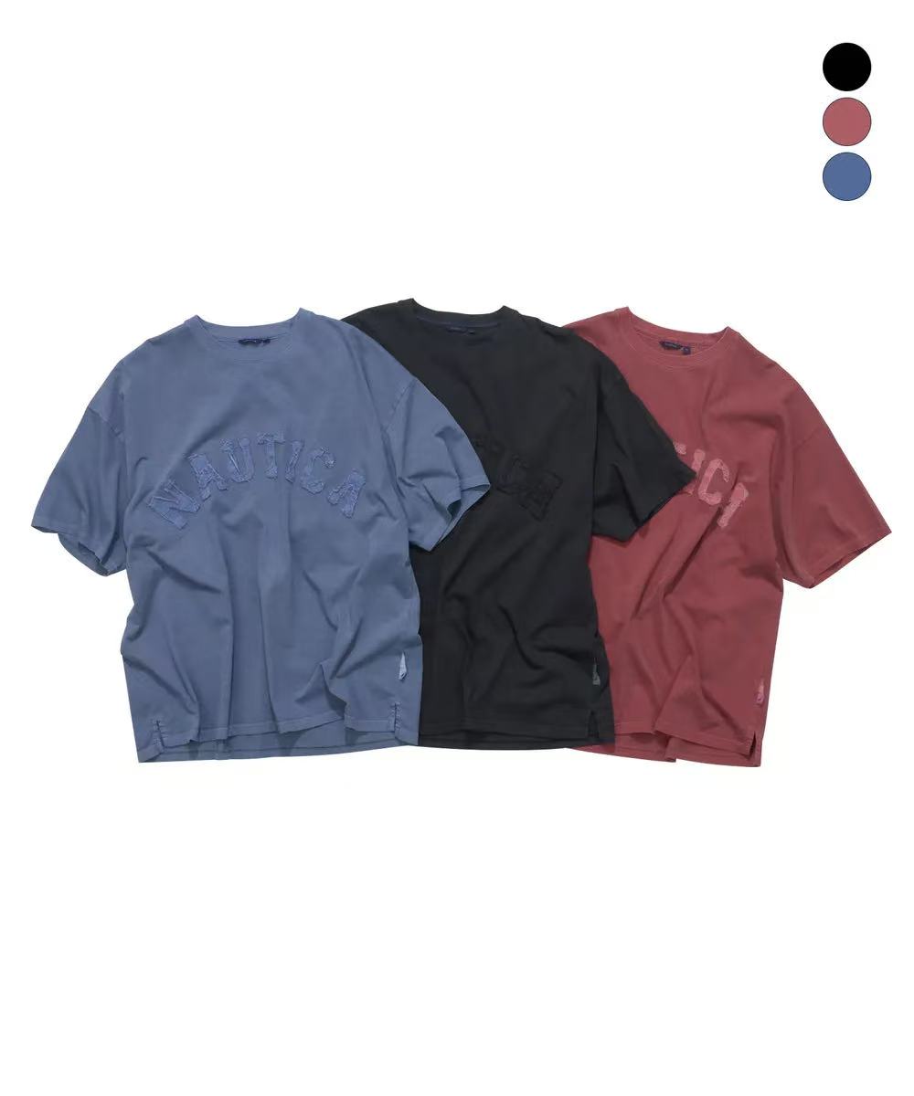 NAUTICA Arch Logo Pigment T-shirt - 3 colors