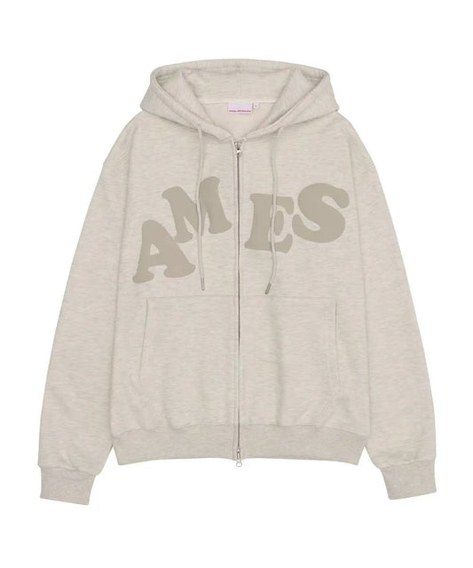 Ames Worldwide Big Typo Hoodie Zip Up - 6 colors