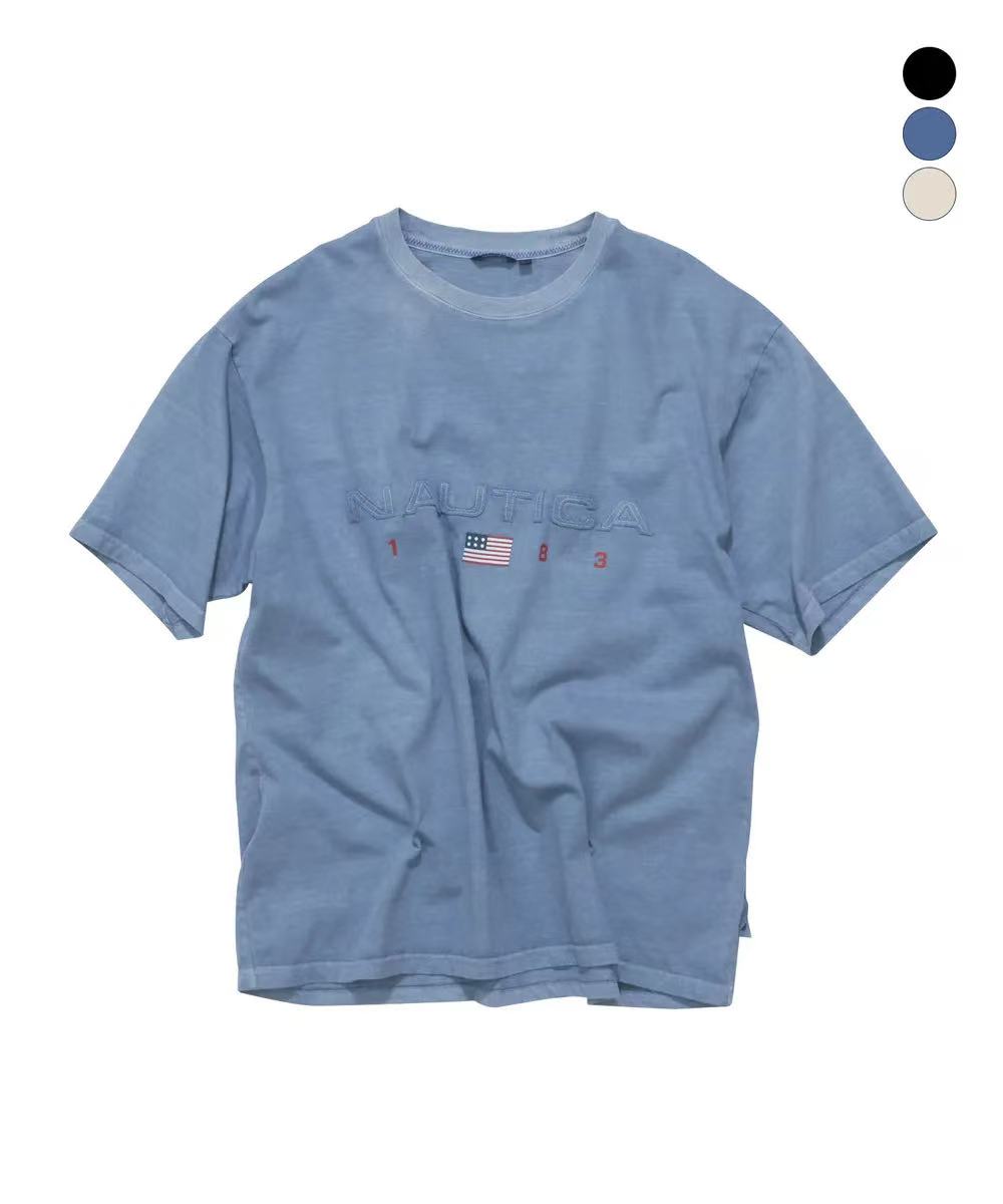NAUTICA 83Flag Pigment T-shirt - 3 colors