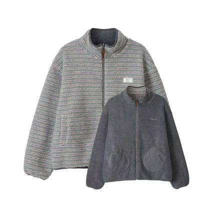 Bitter Cells Reversible Mellow Fleece Jacket - 4 colors