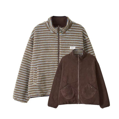 Bitter Cells Reversible Mellow Fleece Jacket - 4 colors