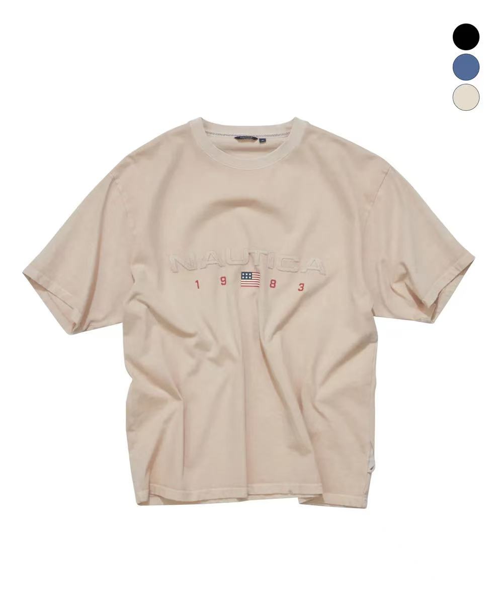 NAUTICA 83Flag Pigment T-shirt - 3 colors