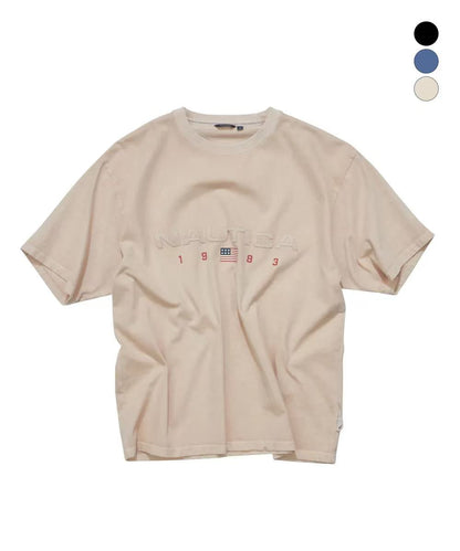 NAUTICA 83Flag Pigment T-shirt - 3 colors