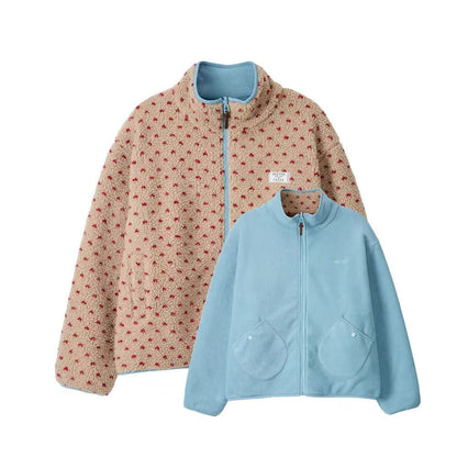 Bitter Cells Reversible Mellow Fleece Jacket - 4 colors