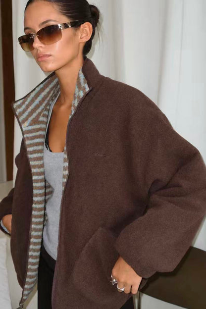 Bitter Cells Reversible Mellow Fleece Jacket - 4 colors