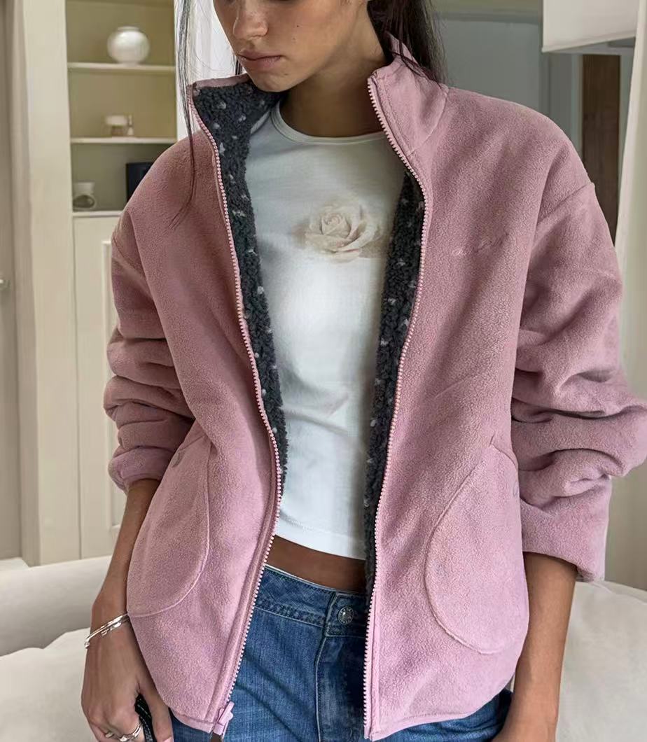 Bitter Cells Reversible Mellow Fleece Jacket - 4 colors