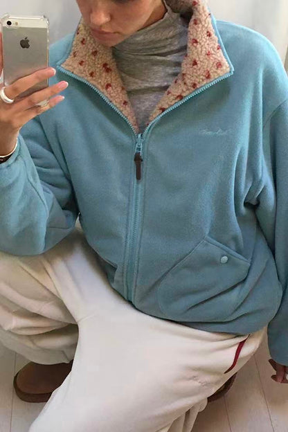 Bitter Cells Reversible Mellow Fleece Jacket - 4 colors