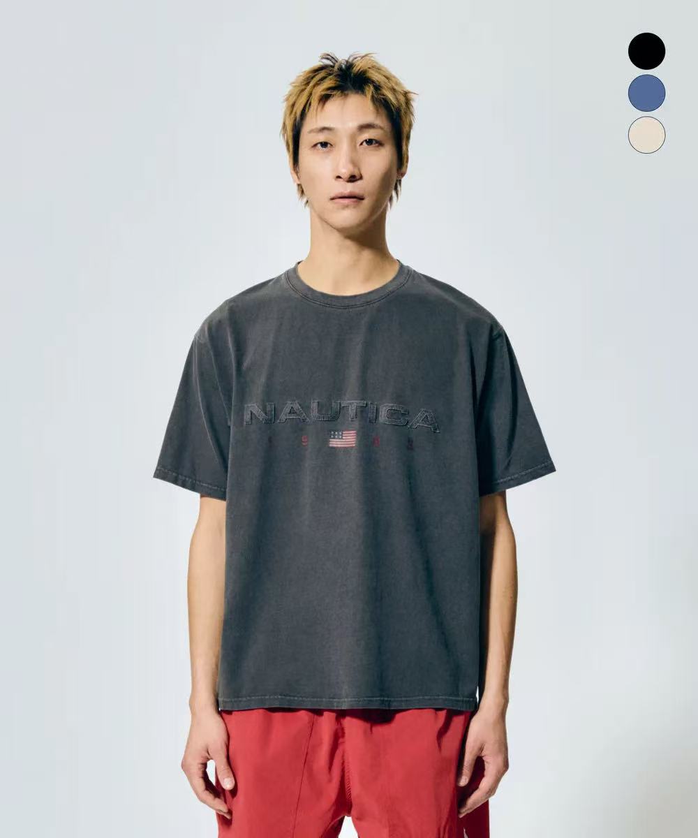 NAUTICA 83Flag Pigment T-shirt - 3 colors