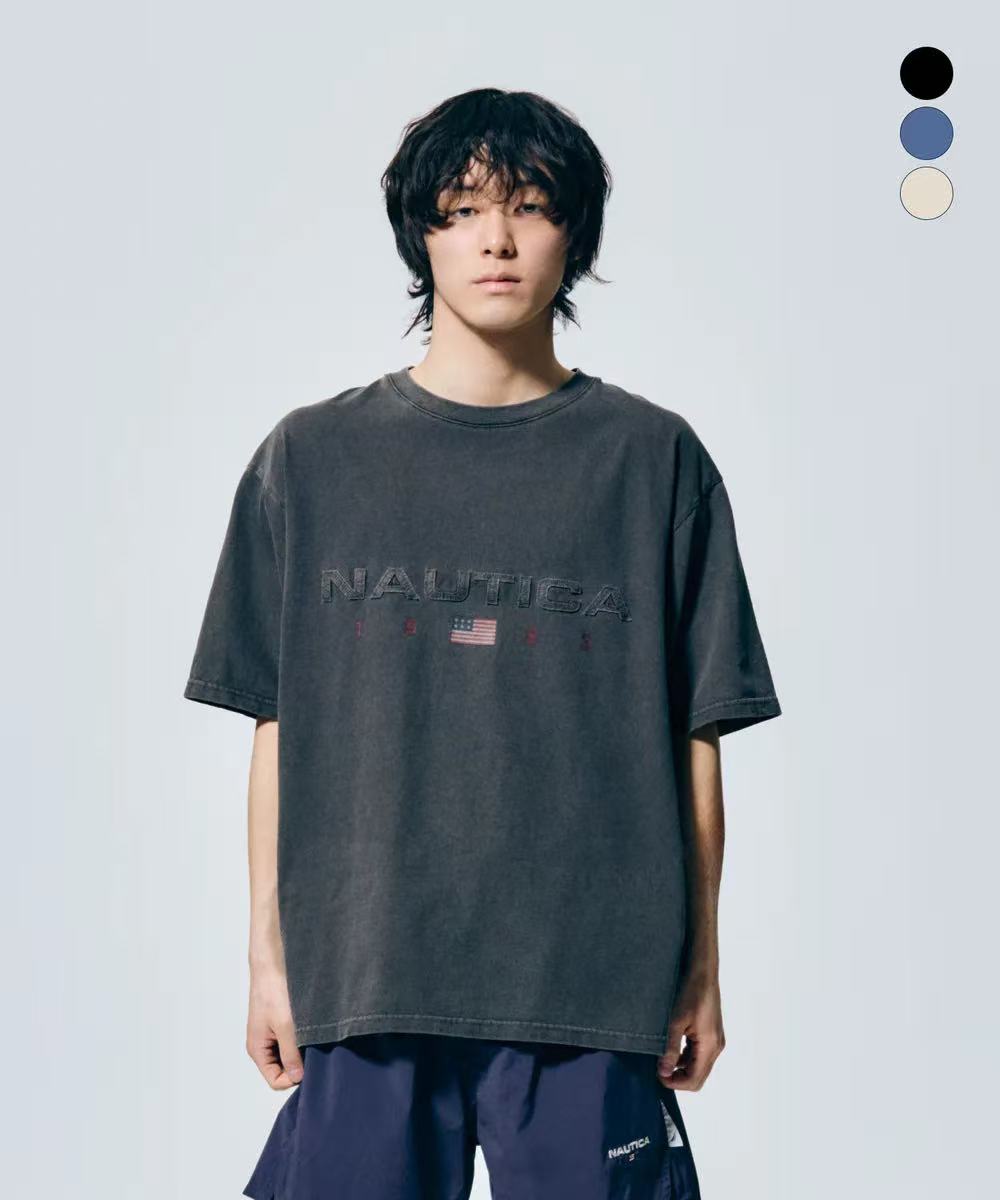 NAUTICA 83Flag Pigment T-shirt - 3 colors