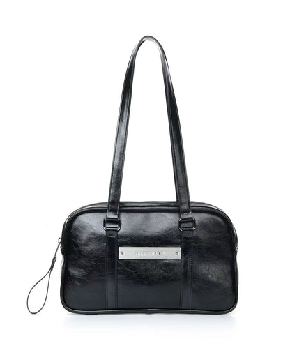 Nick Nicole Crystal Leather Mini Boston Bag - 5 colors