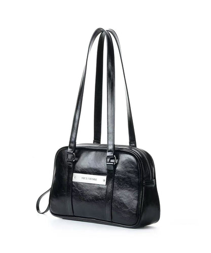 Nick Nicole Crystal Leather Mini Boston Bag - 5 colors