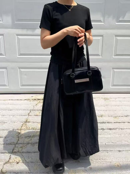 Nick Nicole Crystal Leather Mini Boston Bag - 5 colors