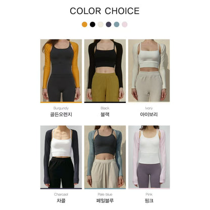 Deviwear Knit Slit Bolero (T0064) - 5 colors