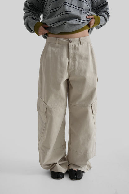 AUTUMN Off Washing Cargo Pants - 3 colors