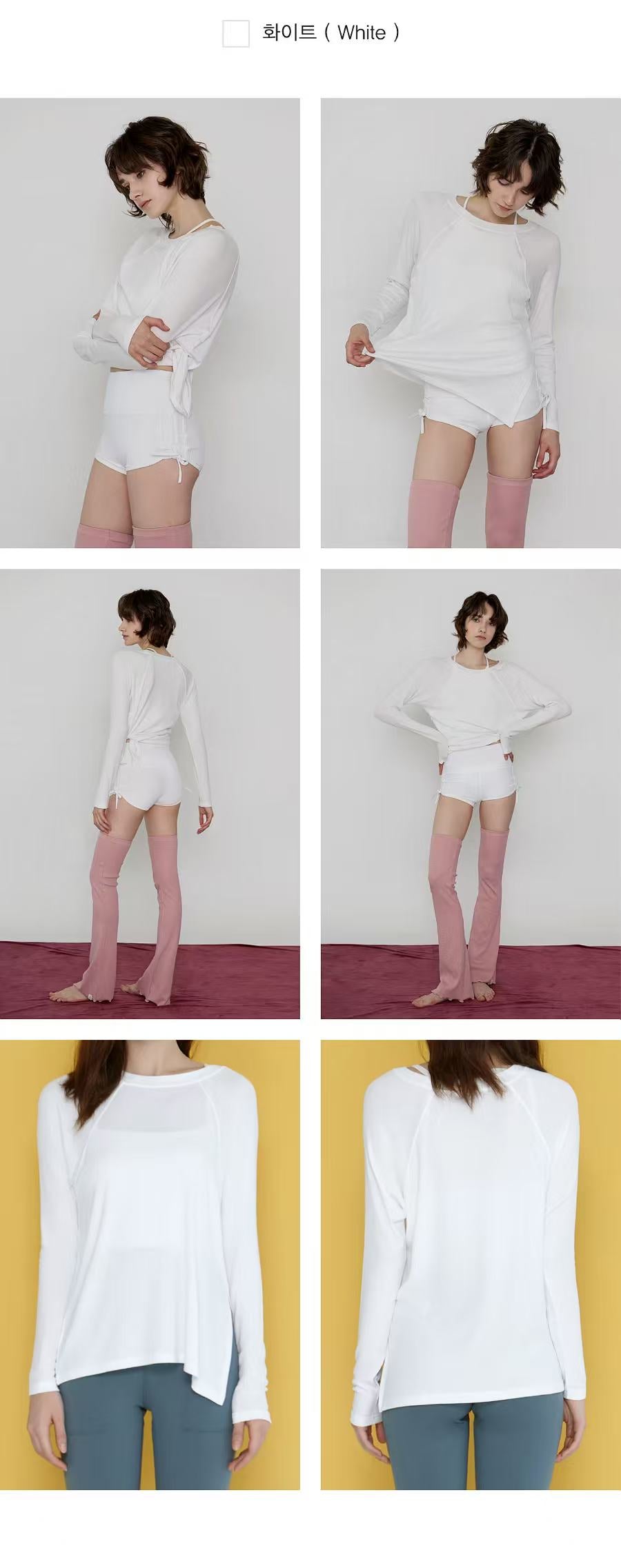 Deviwear Soft Slit Cover-up Tee (T0027) - 9 colors