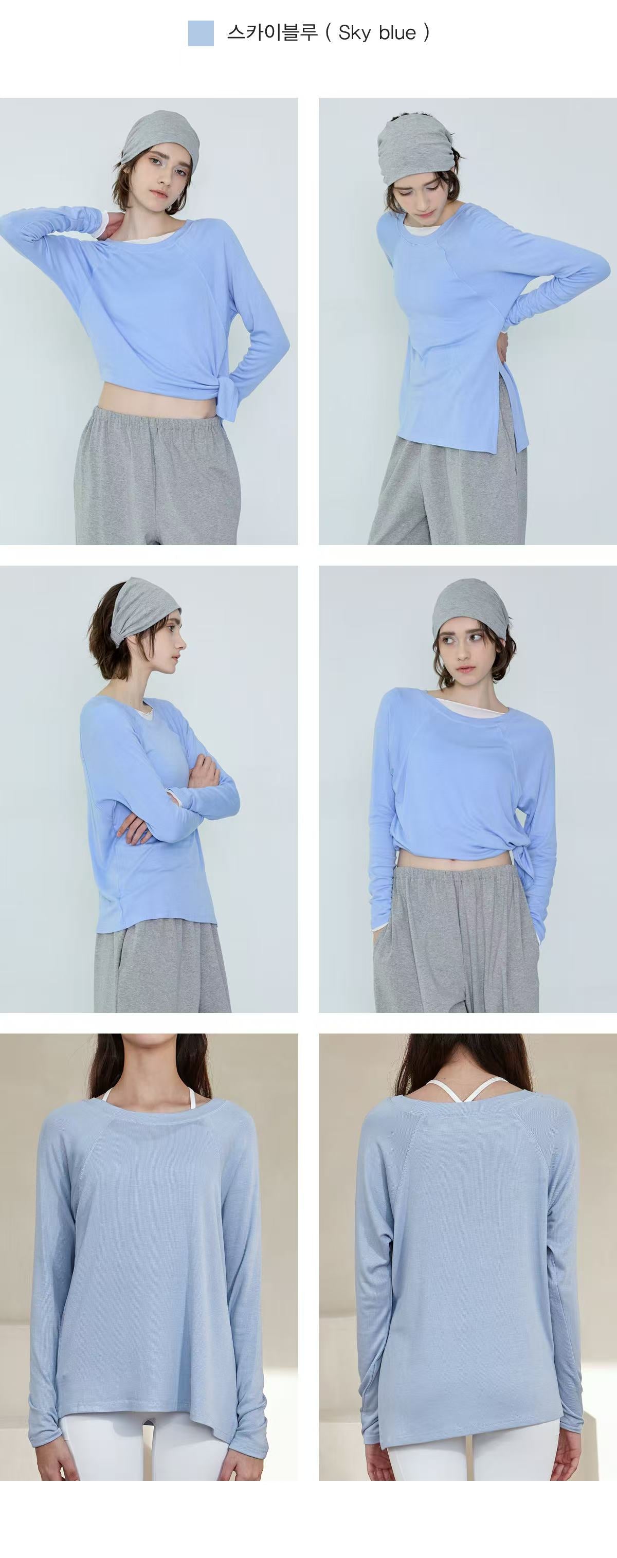 Deviwear Soft Slit Cover-up Tee (T0027) - 9 colors