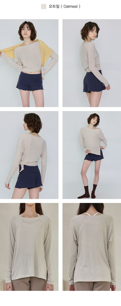 Deviwear Soft Slit Cover-up Tee (T0027) - 9 colors