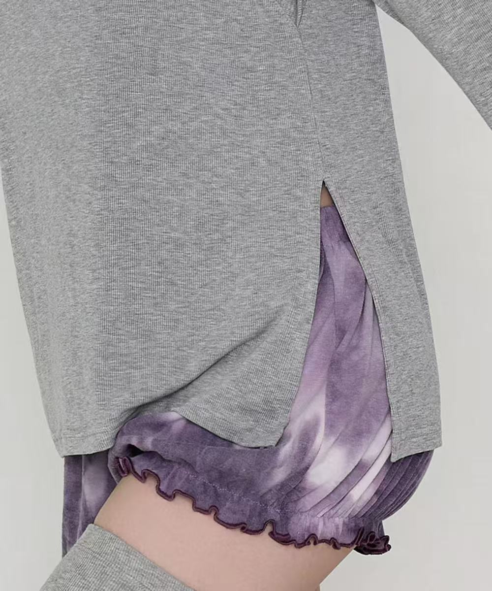 Deviwear Soft Slit Cover-up Tee (T0027) - 9 colors
