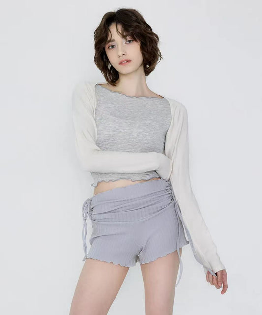 Deviwear Knit Slit Bolero (T0064) - 5 colors