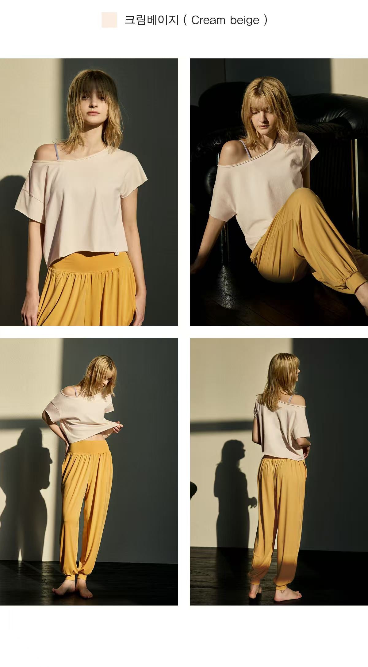 Deviwear One Shoulder Loose-fit Tee (T0145) - 8 colors