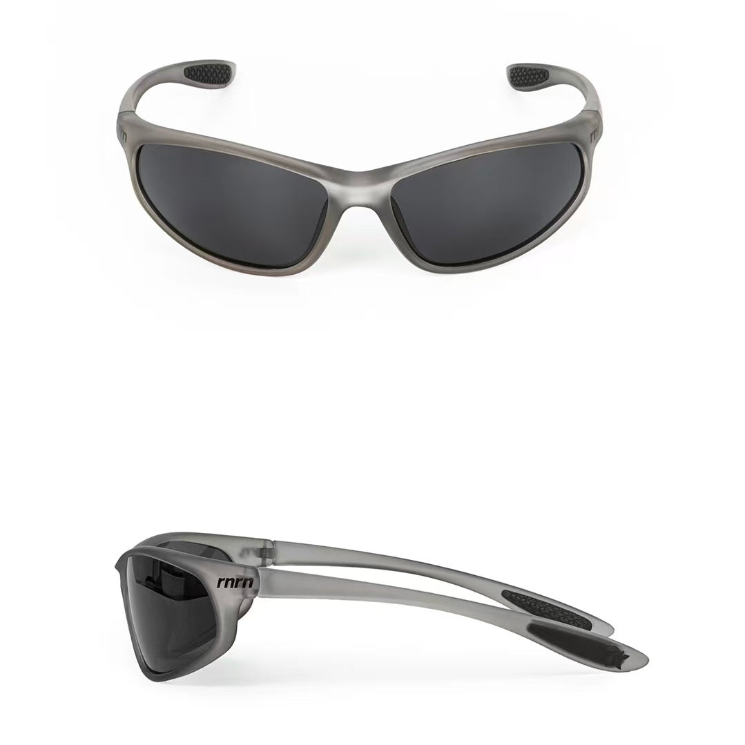 rnrn Eye Scope Running Sunglasses - Translucent grey