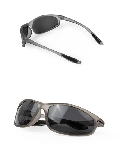 rnrn Eye Scope Running Sunglasses - Translucent grey