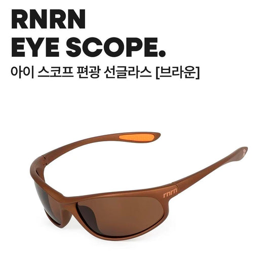 rnrn Eye Scope Running Sunglasses - brown