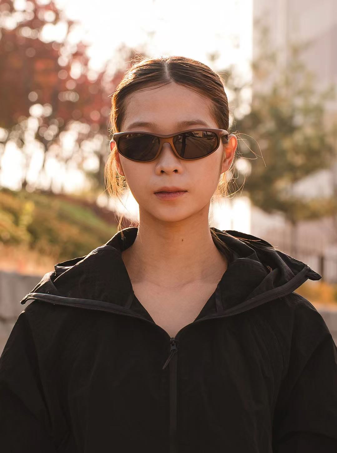rnrn Eye Scope Running Sunglasses - brown