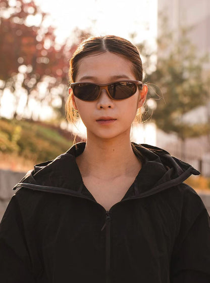 rnrn Eye Scope Running Sunglasses - brown