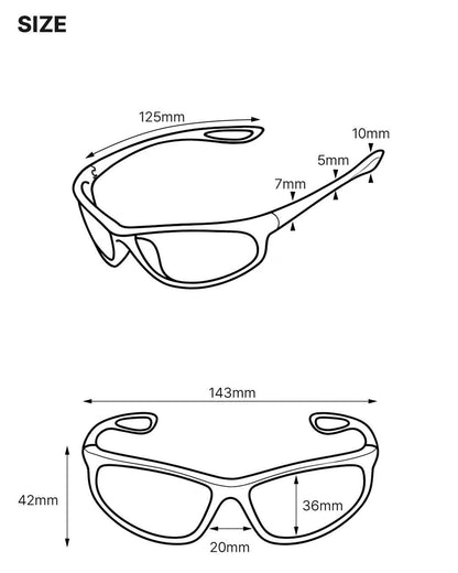 rnrn Eye Scope Running Sunglasses - brown