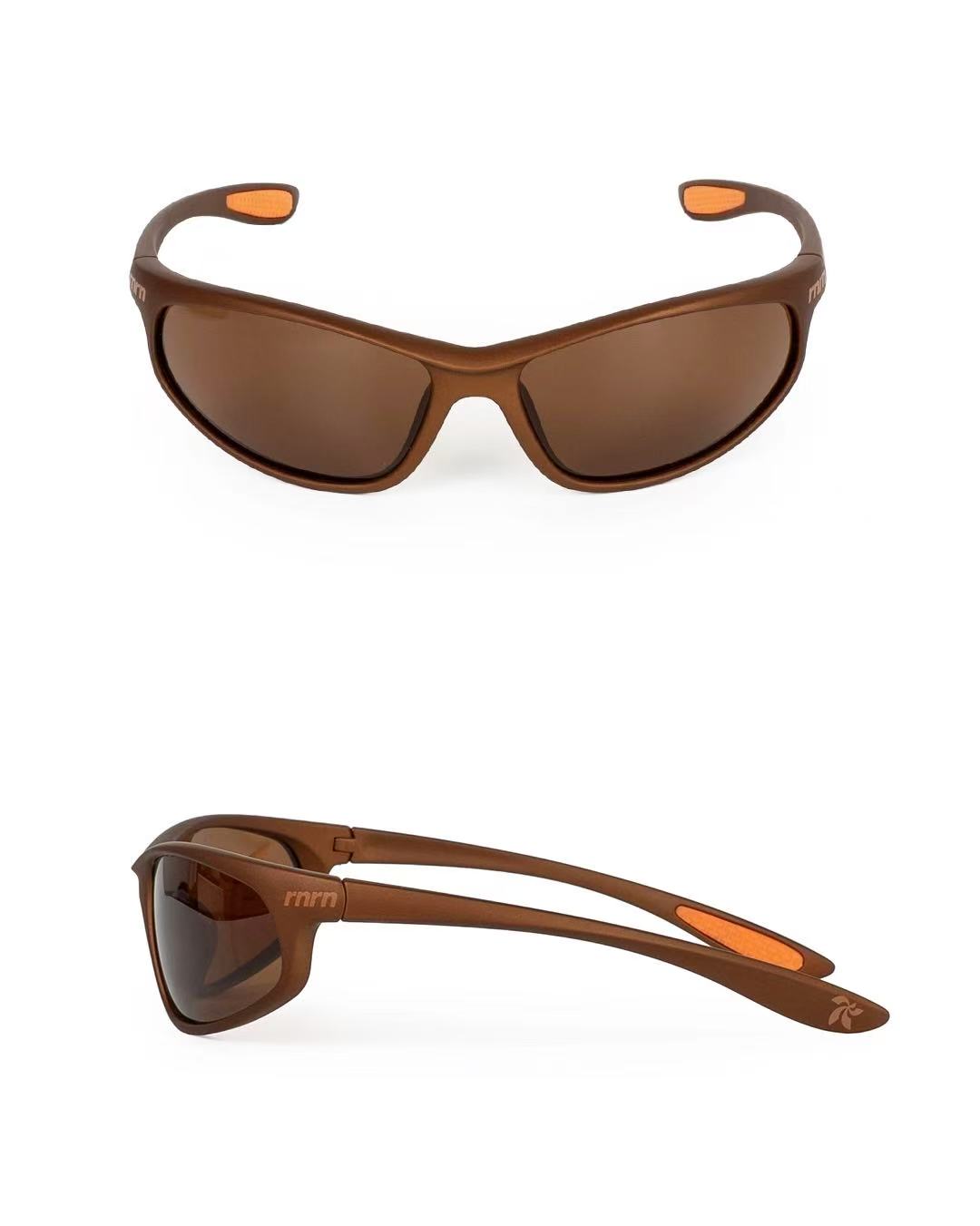 rnrn Eye Scope Running Sunglasses - brown