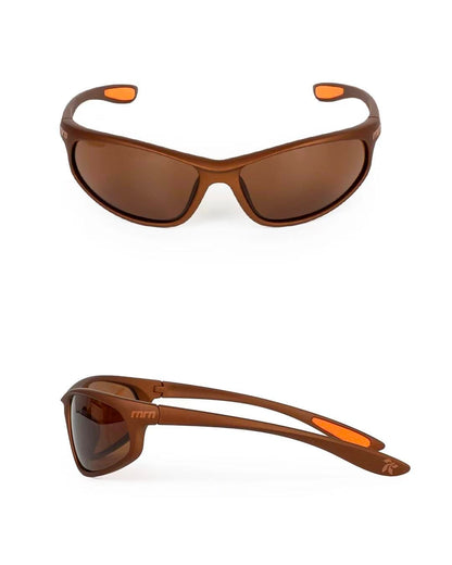 rnrn Eye Scope Running Sunglasses - brown